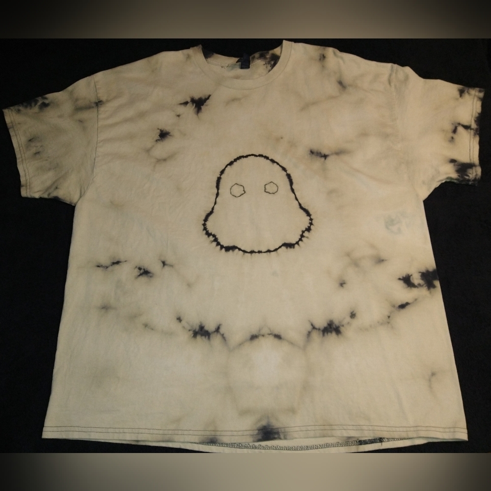 Ghost Reverse Dye Tie Dye T Shirt ~ Sz 3XL